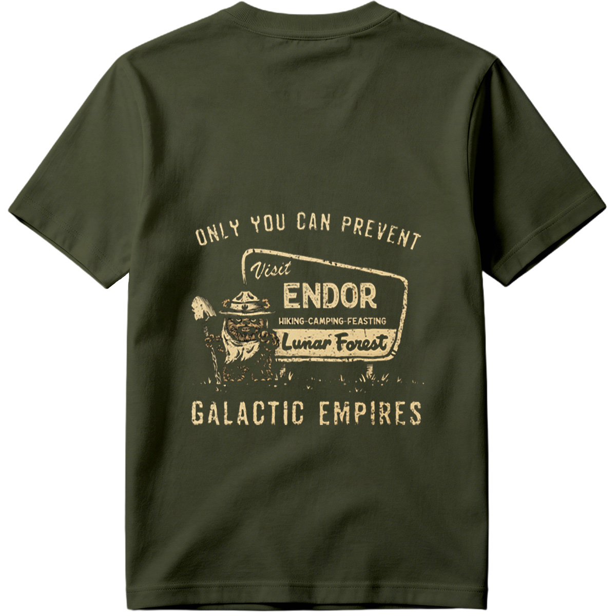 Star Wars: Ewok Forest Ranger – Only You Can Prevent Galactic Empires - Tee