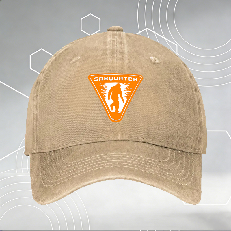 New Baseball Cap with Batting Silhouette Print and 