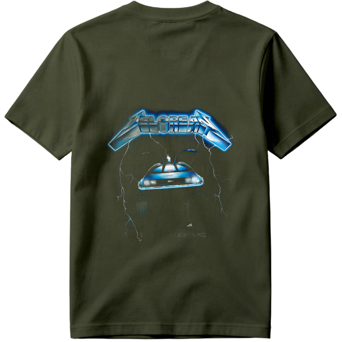 DeLorean Struck by Lightning - Tee