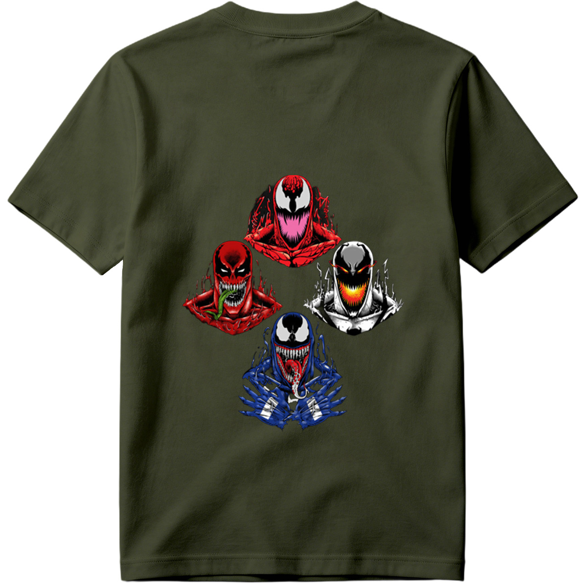 Spider-Verse: Carnage, Venom, Red Goblin, and Symbiote Characters - Tee
