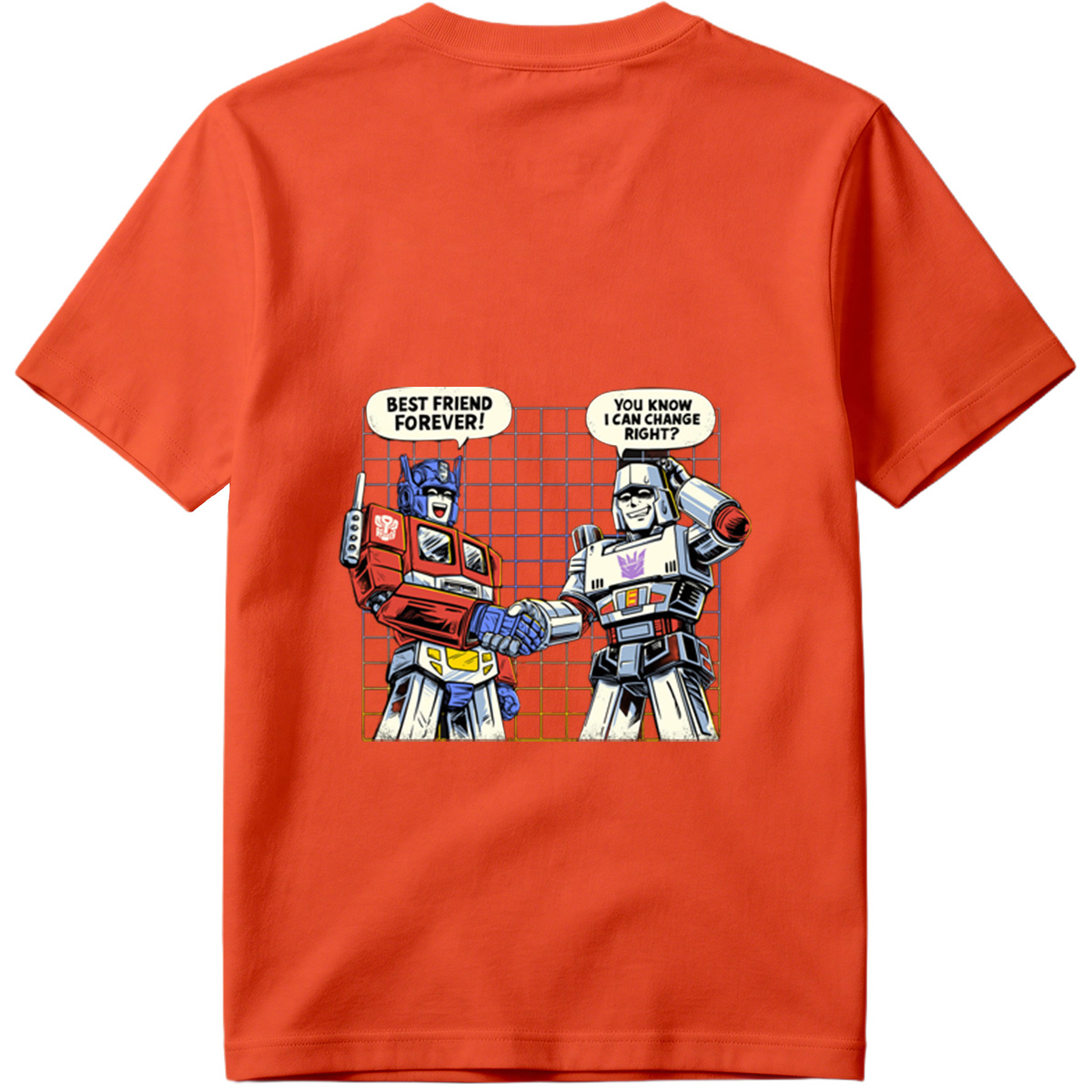Transformers: Optimus Prime and Megatron Best Friends Forever - Tee
