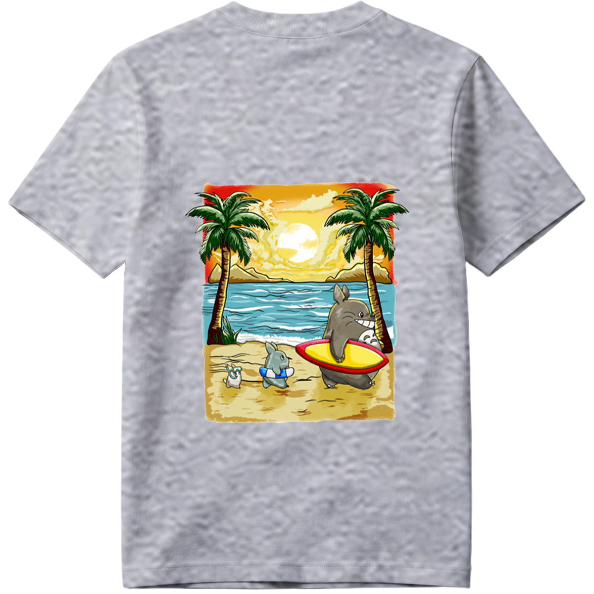 Pokémon: Slowpoke and Friends at the Beach - Tee
