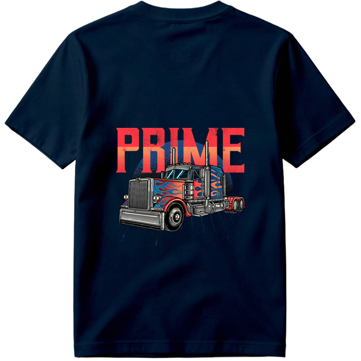 Prime Transport Service - Optimus Prime Truck Design - Tee