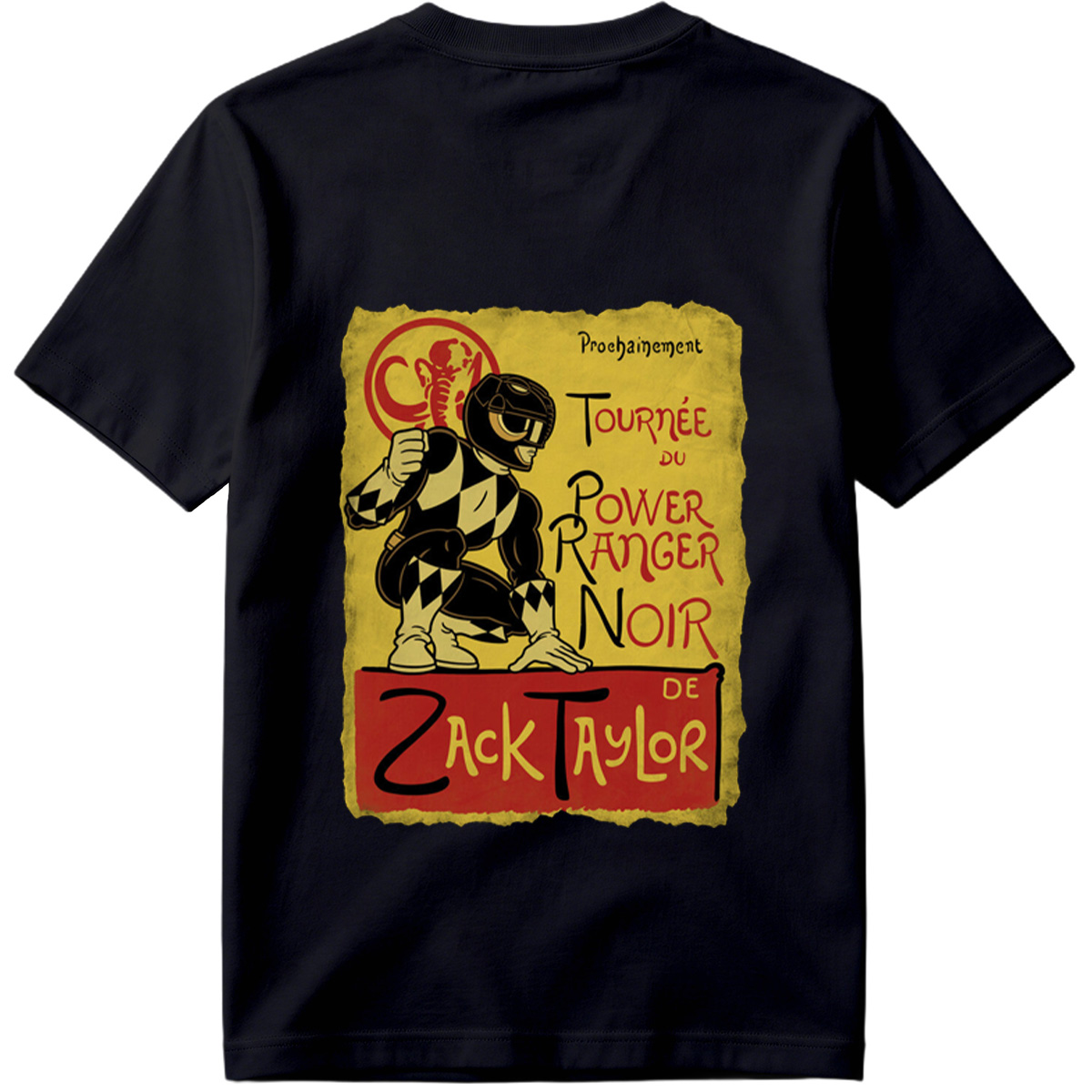 Black Ranger Tour by Zack Taylor - Tee