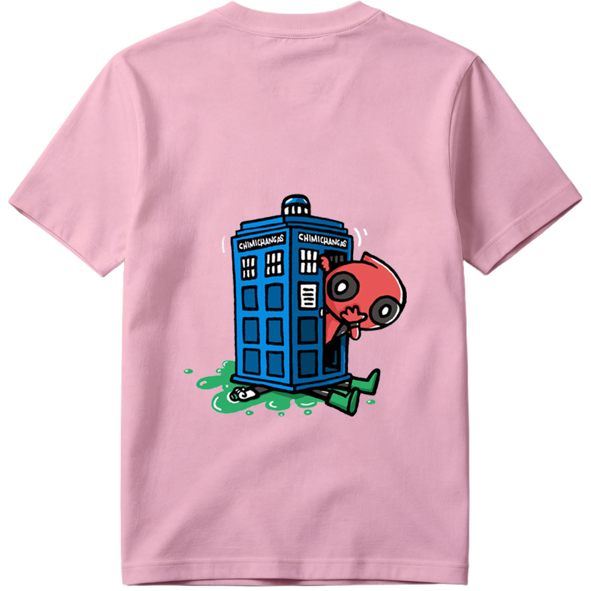 Rick and Morty Meets Doctor Who: Chimichangas TARDIS - Tee
