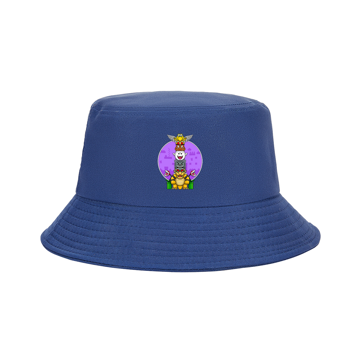 Super Mario - Bowser, Koopalings, and Enemies Stack - Fisherman's Hat