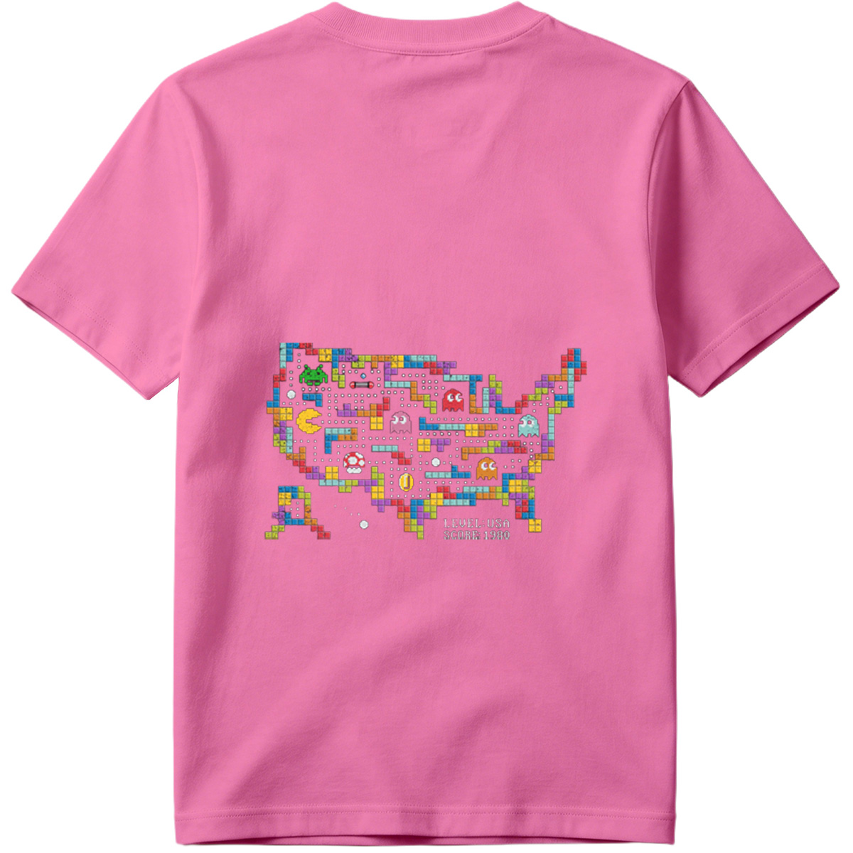 Pac-Man USA Map Adventure - Tee