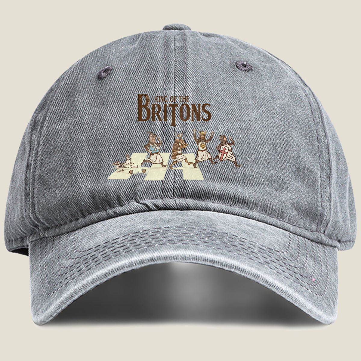 King of the Britons: Knights in Pursuit - Washed Denim - Baseball Cap