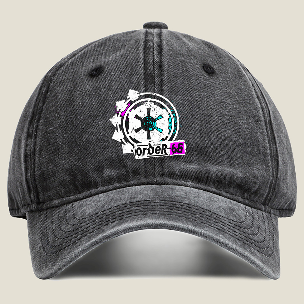 Order-66: Star Wars Clone Trooper Command - Washed Denim - Baseball Cap