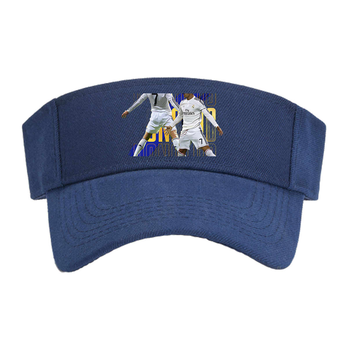 Cristiano Ronaldo Real Madrid 7 GOAT Football Legend -  Visor cap