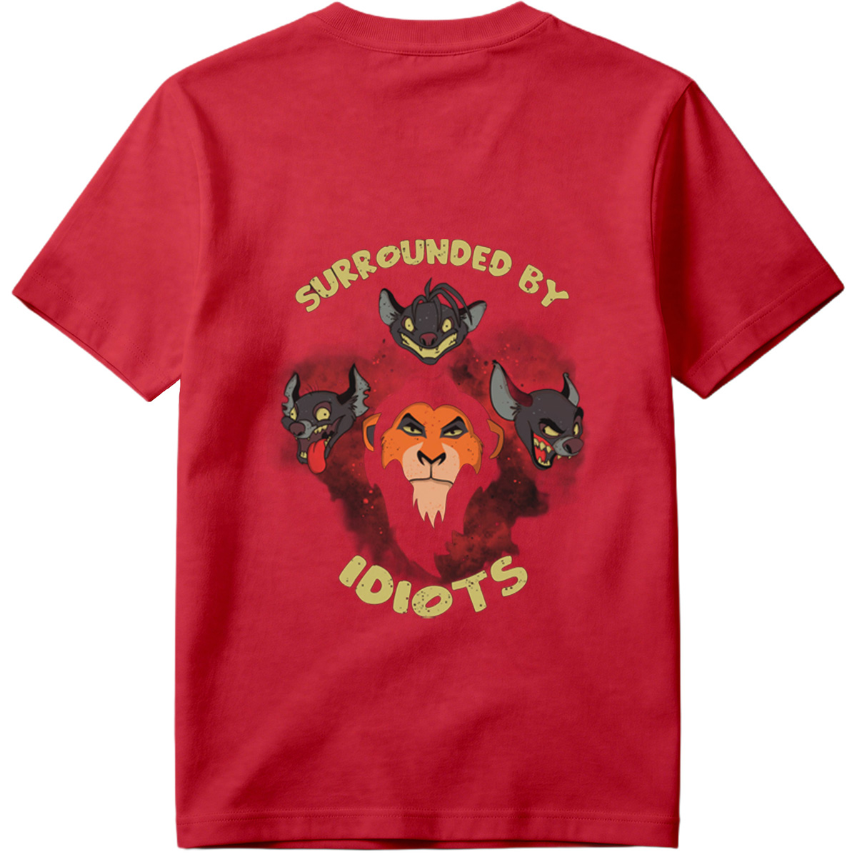 The Lion King: Scar Surrounded by Hyenas - Tee