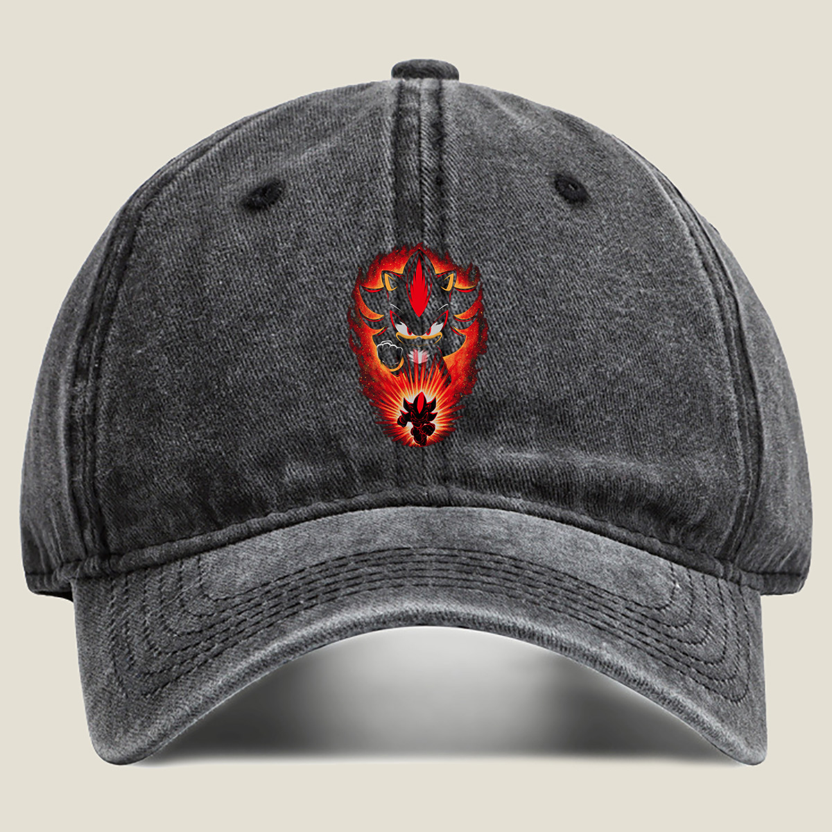 Sonic the Hedgehog: Shadow the Hedgehog - Washed Denim - Baseball Cap