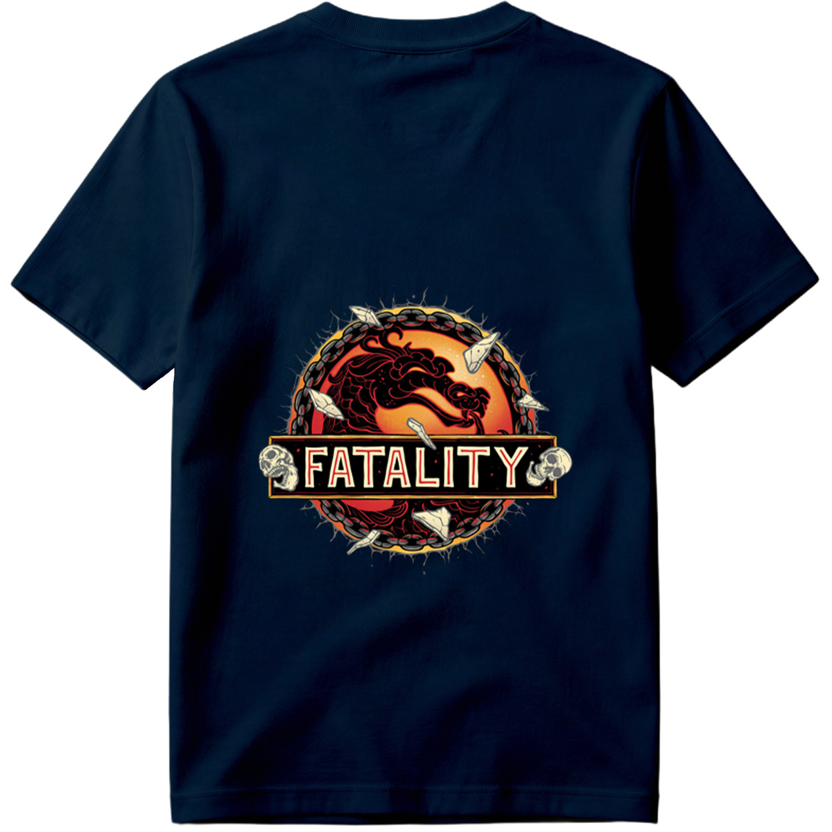 Mortal Kombat Fatality Logo - Tee