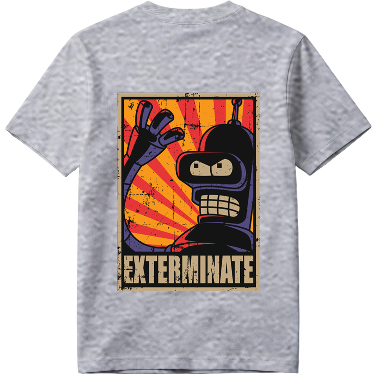 Futurama: Bender Exterminate Poster - Tee