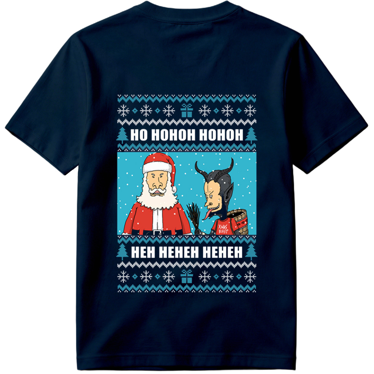Santa and the Xmas Beast: Ho Ho Ho, Heh Heh Heh - Tee