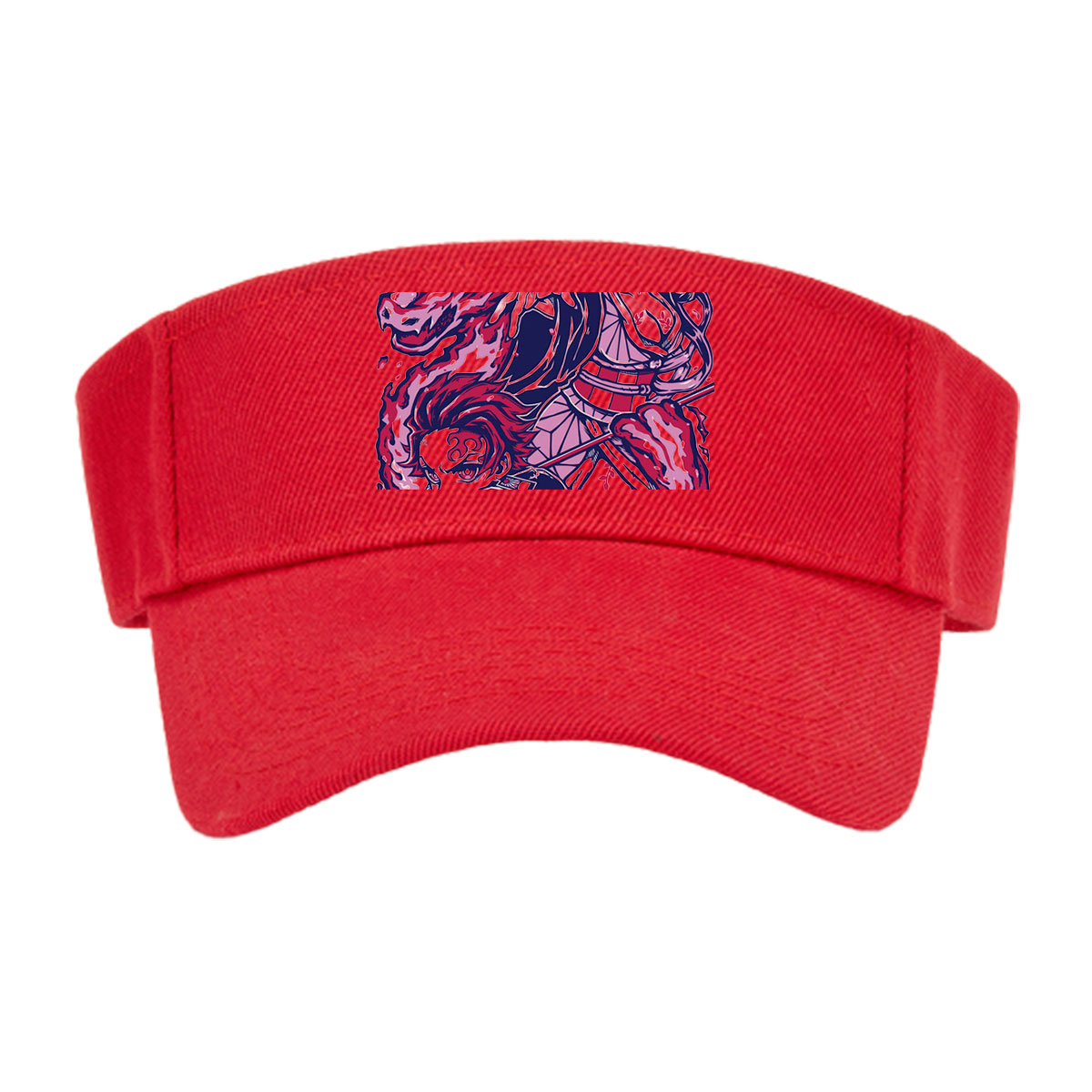 Demon Slayer: Nezuko and Tanjiro with Flame Dragon -  Visor cap