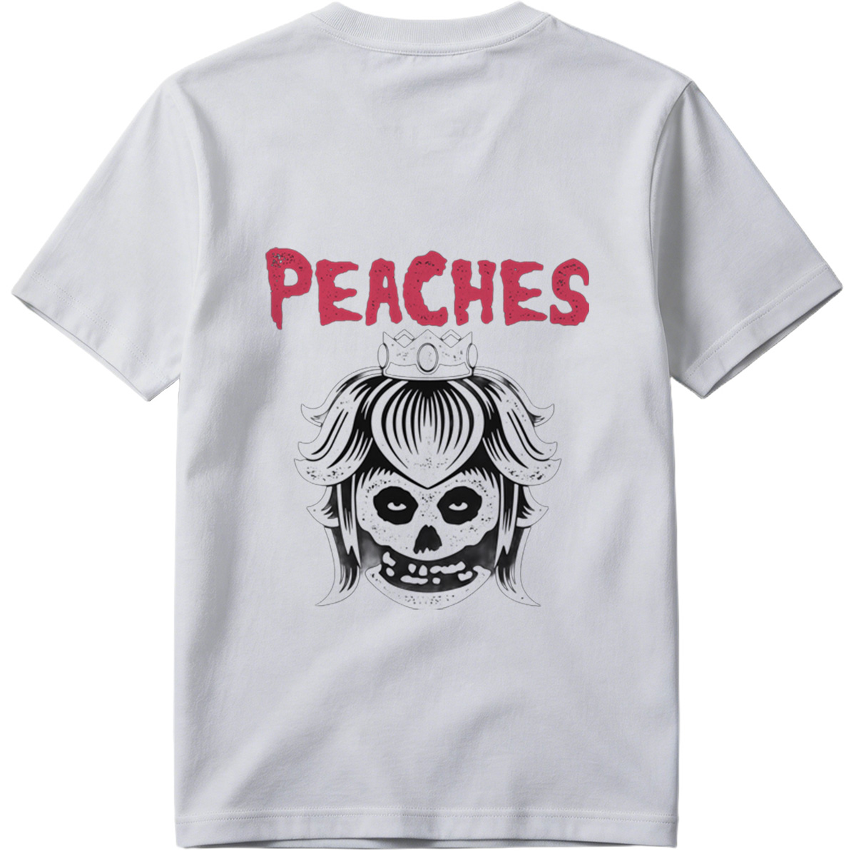Peaches: Skull Princess Design - Tee