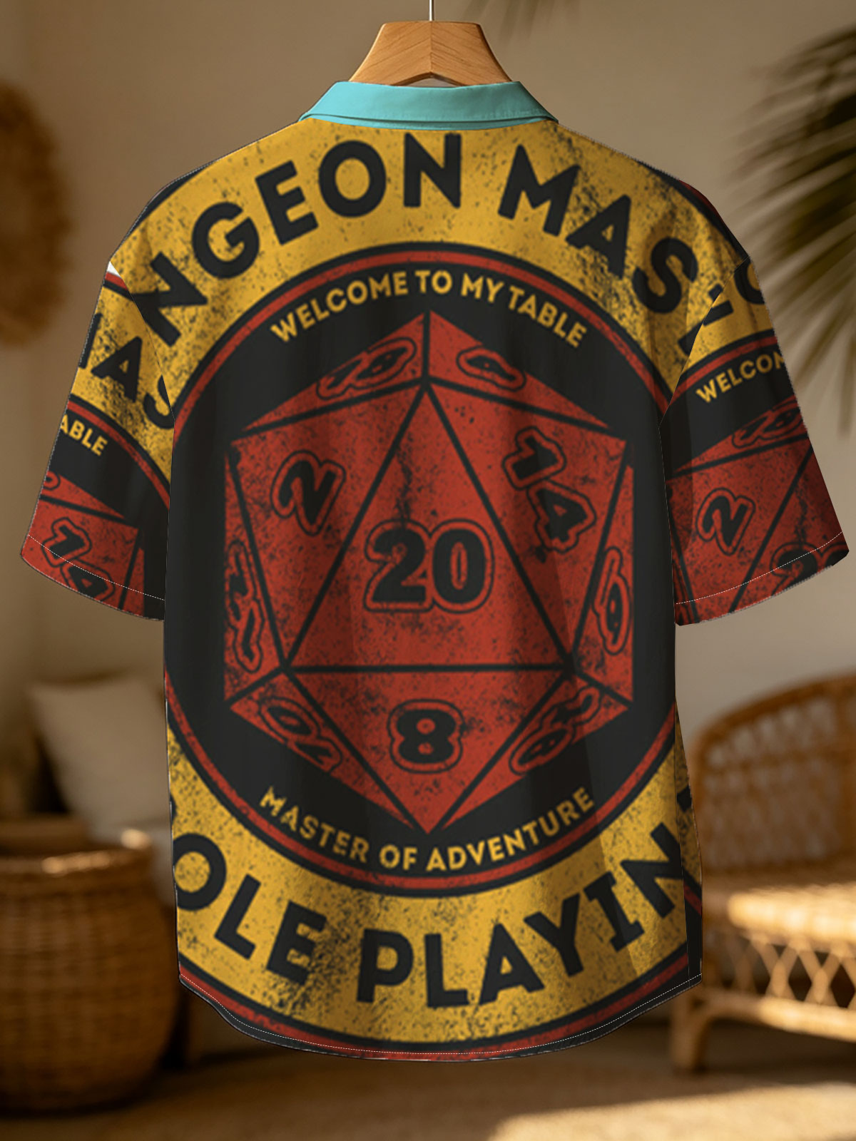 Dungeon Master Role Playing: Welcome to My Table, Master of Adventure (1974) -  Shirt