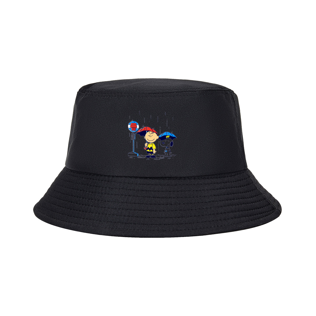 Peanuts: Charlie Brown and Snoopy in the Rain - Fisherman's Hat