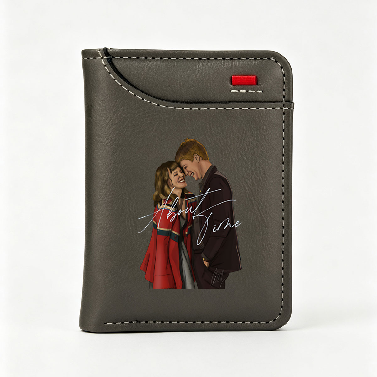 About Time: Rory and Amy Pond, Doctor Who Characters - Vertical Style Wallet