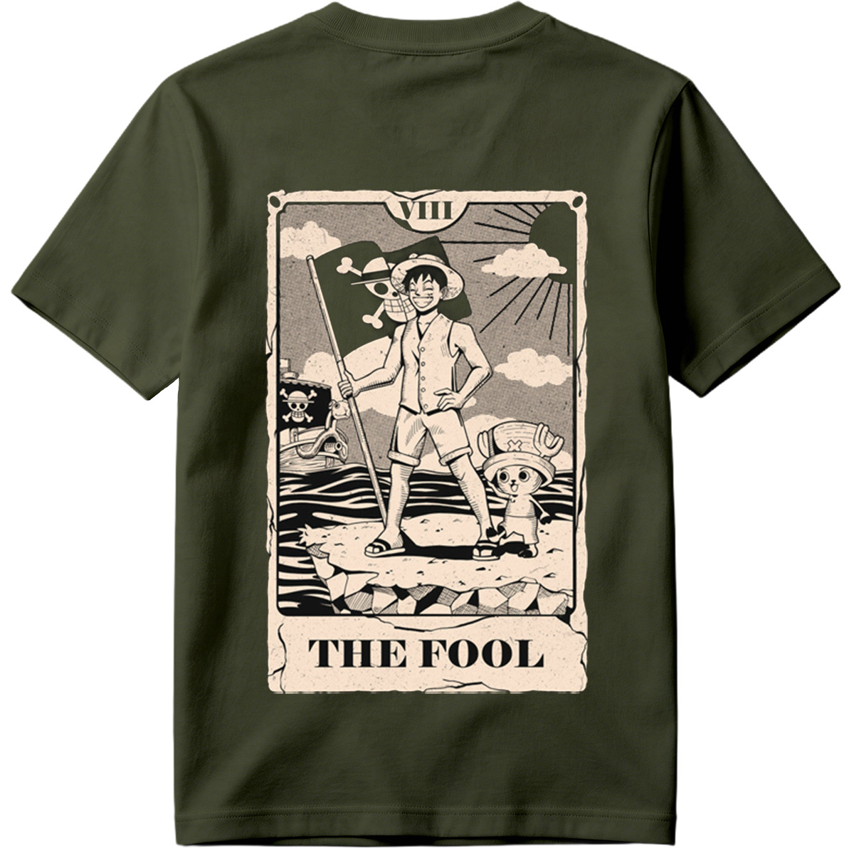 One Piece: Luffy and Chopper - The Fool - Tee