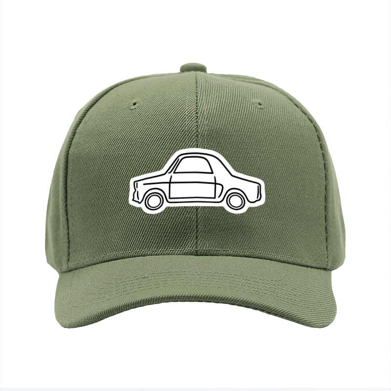 1pc New Baseball Cap Car Print Design Unisex Adjustable Hat for Outdoor Activities Adults and Teens Casual Wear Fashion Accessory