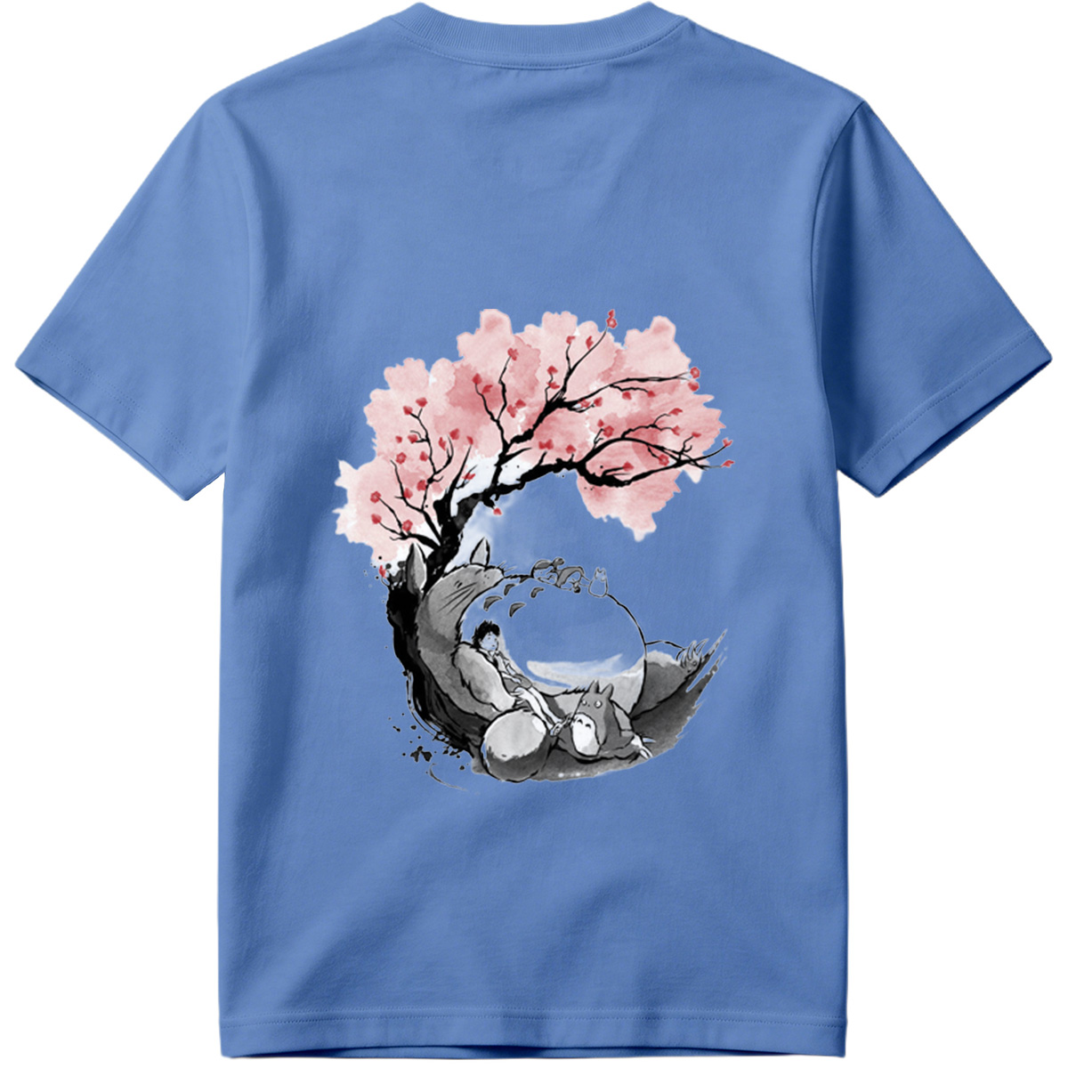 My Neighbor Totoro: Mei and Totoro Under Cherry Blossoms - Tee