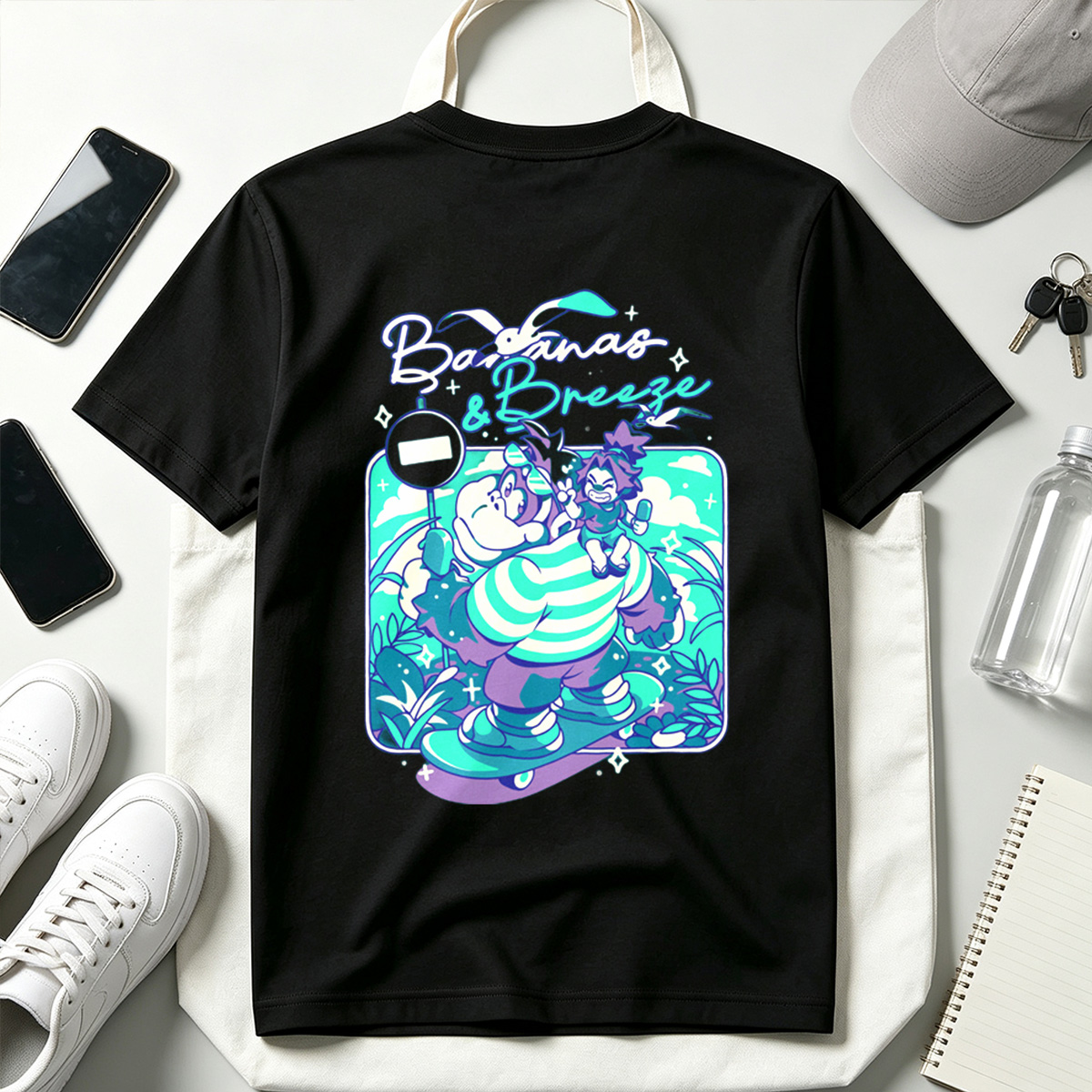 Bananas & Breeze: Wario and Birdo Adventure - Tee