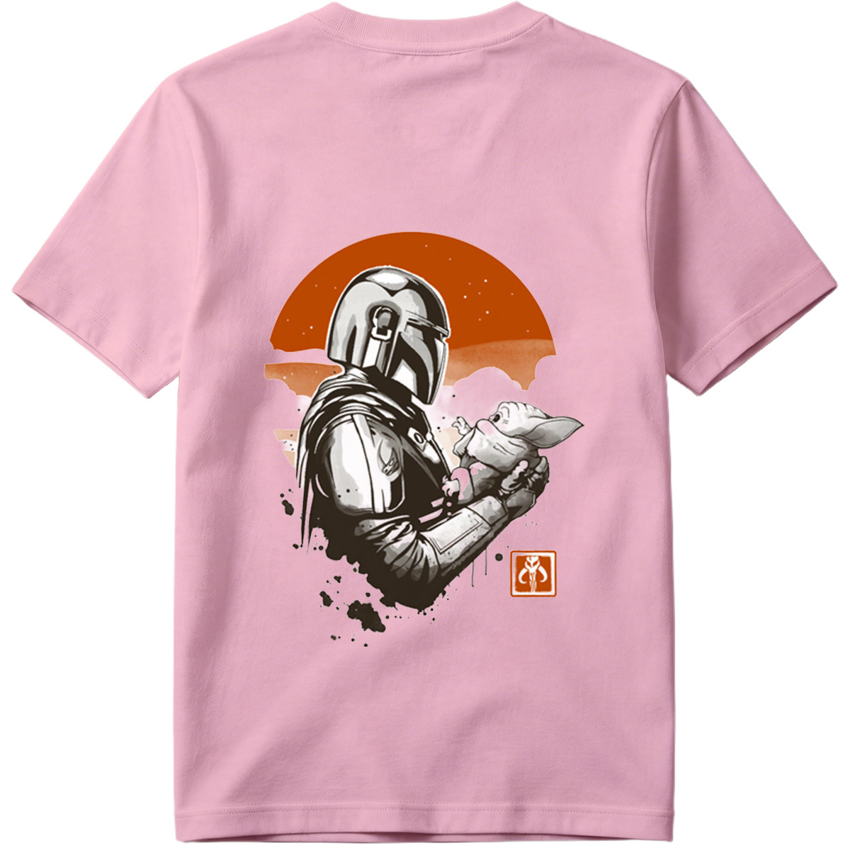 The Mandalorian and Grogu Under the Sunset - Tee