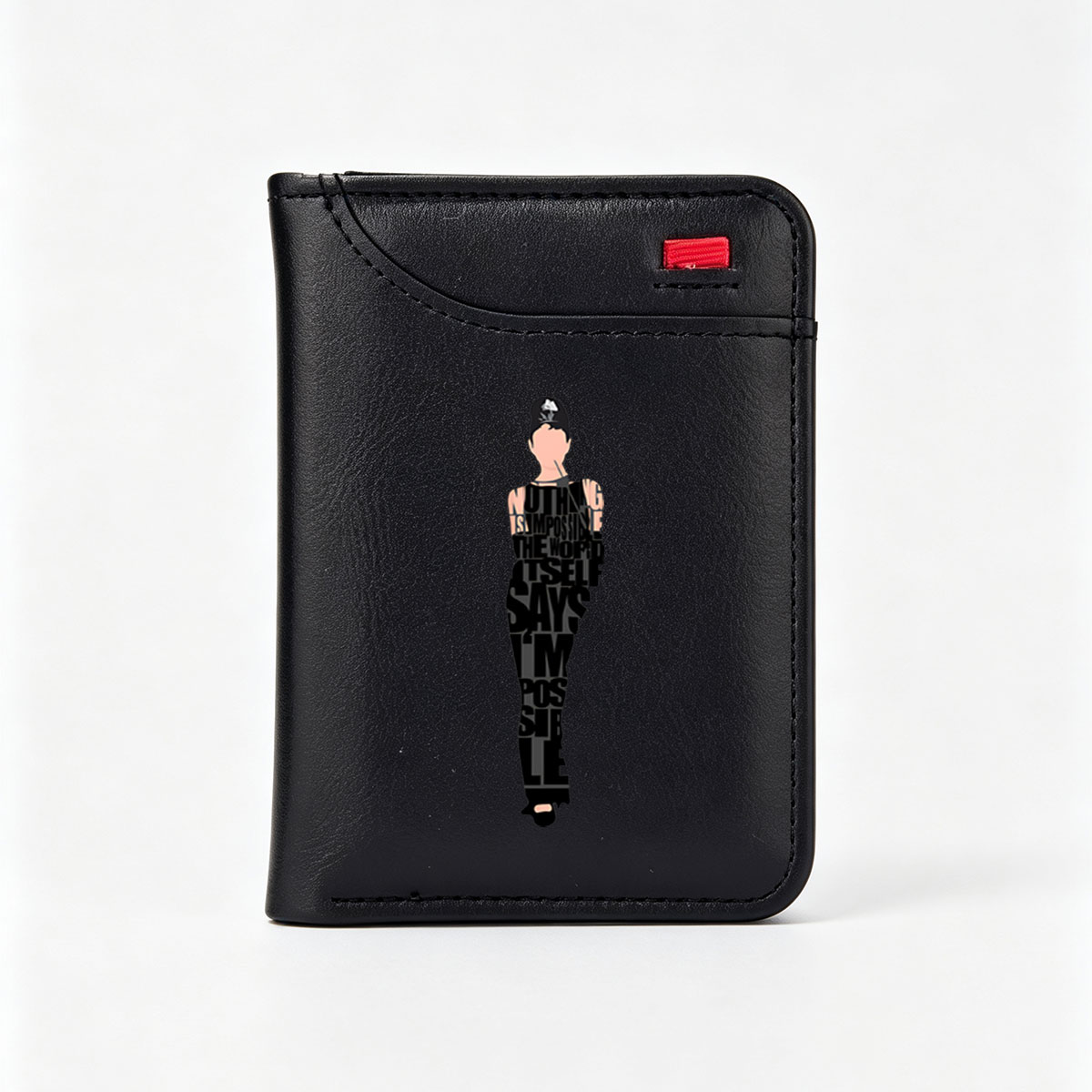 Nothing Is Impossible: The World Itself Says I'm Possible - Vertical Style Wallet