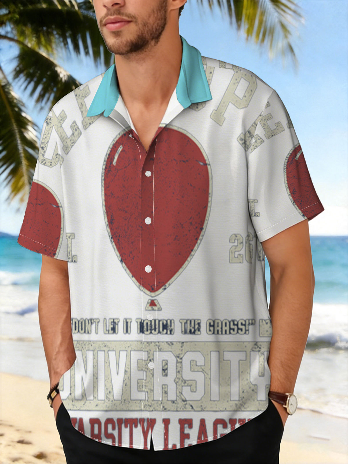 Keepy Uppy University Varsity League: Don't Let It Touch the Grass! -  Shirt