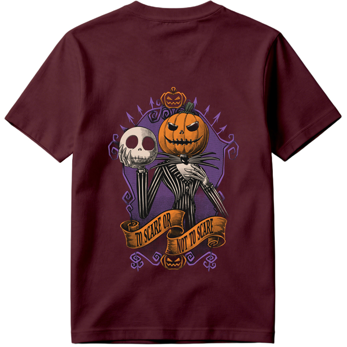 Jack Skellington and Pumpkin King: To Scare or Not to Scare - Tee