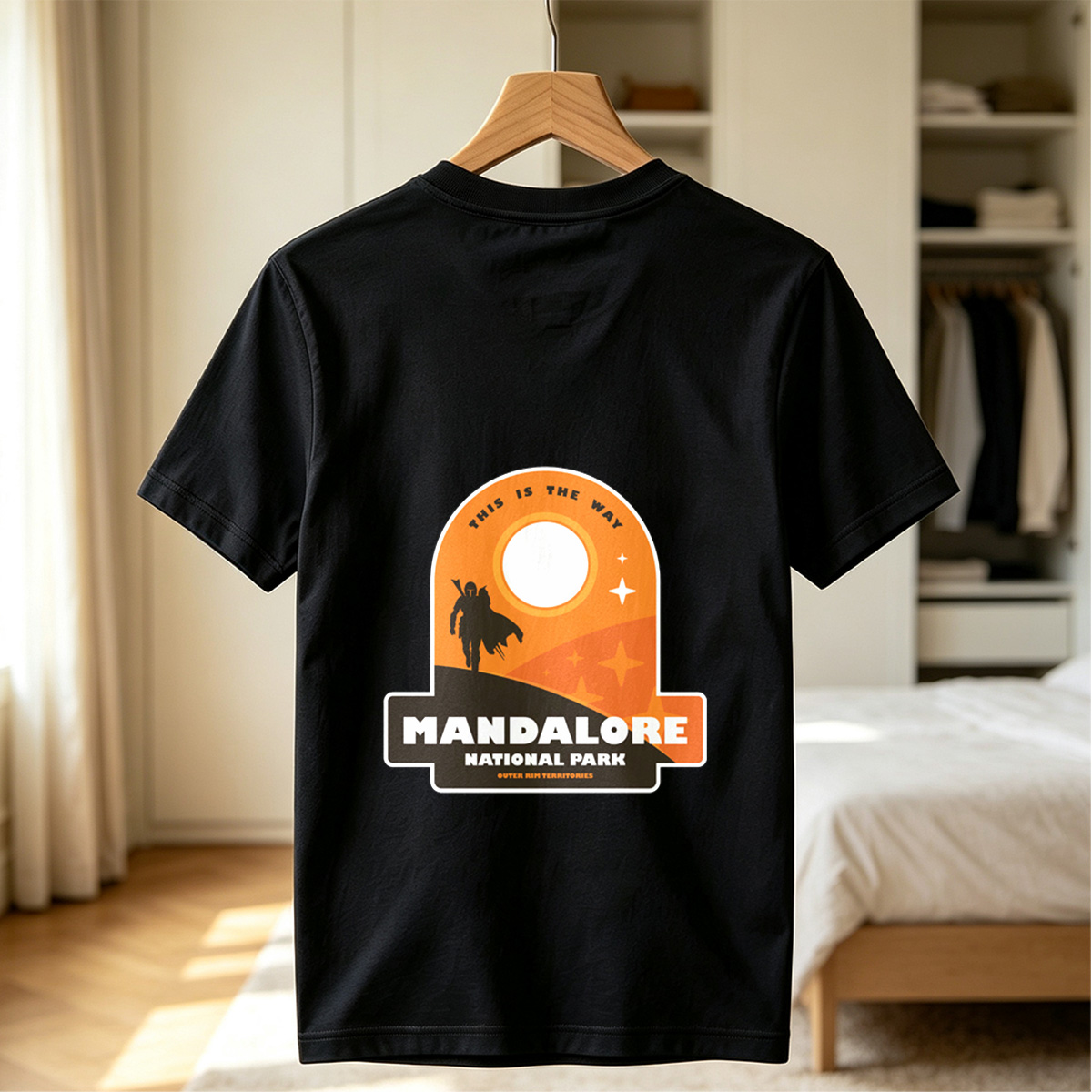 Mandalore National Park: The Mandalorian Walks the Way - Tee