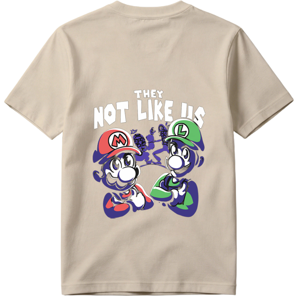 Mario and Luigi: They Not Like Us - Tee