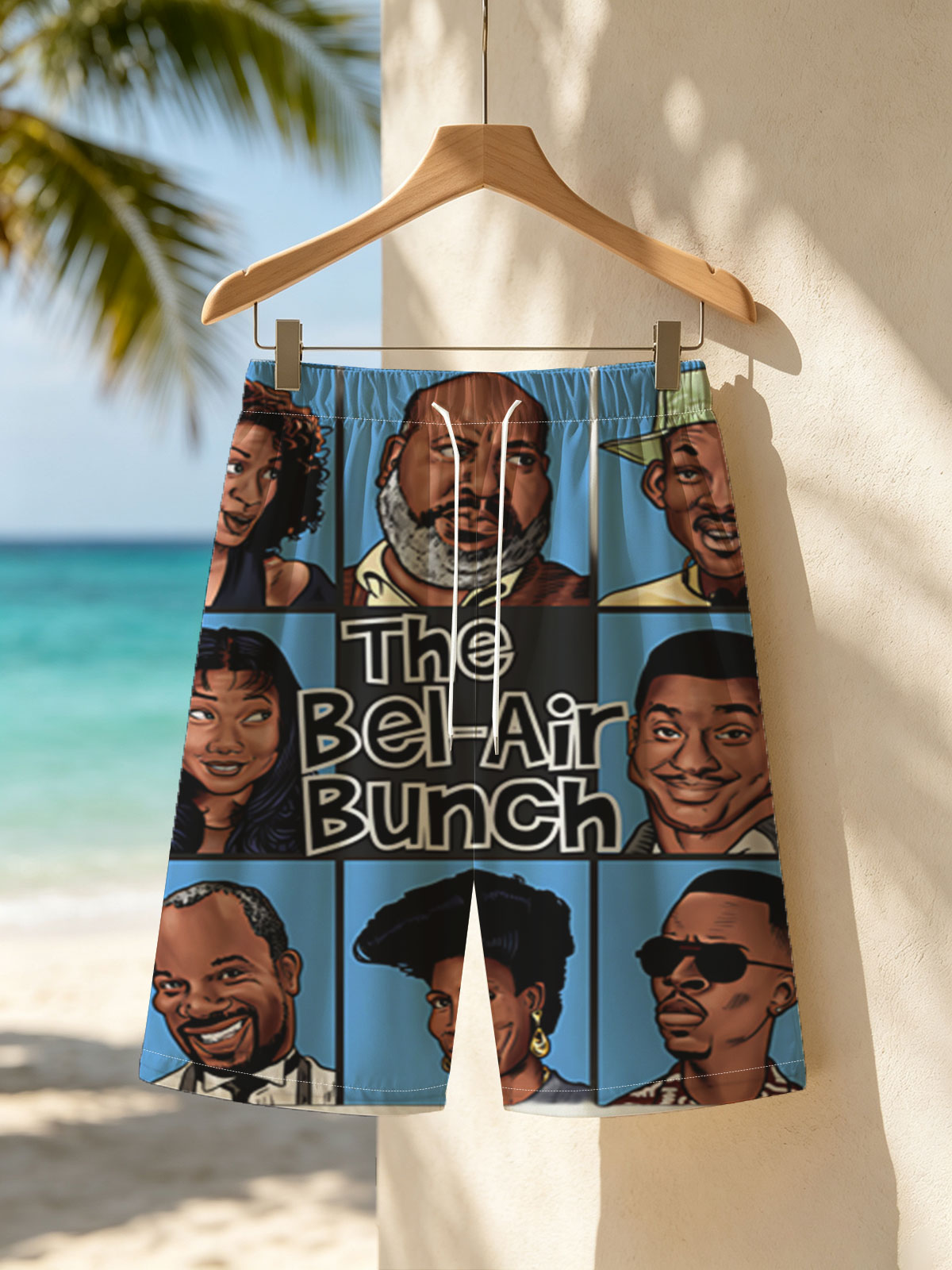 The Bel-Air Bunch: Cast Portrait Collection -  Beach shorts
