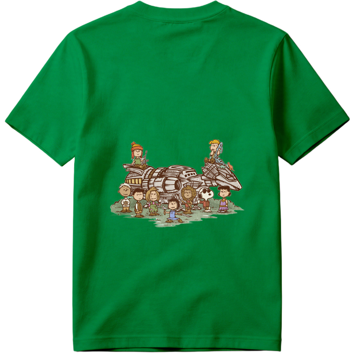 Peanuts Characters Meet Star Wars: A Galactic Adventure - Tee
