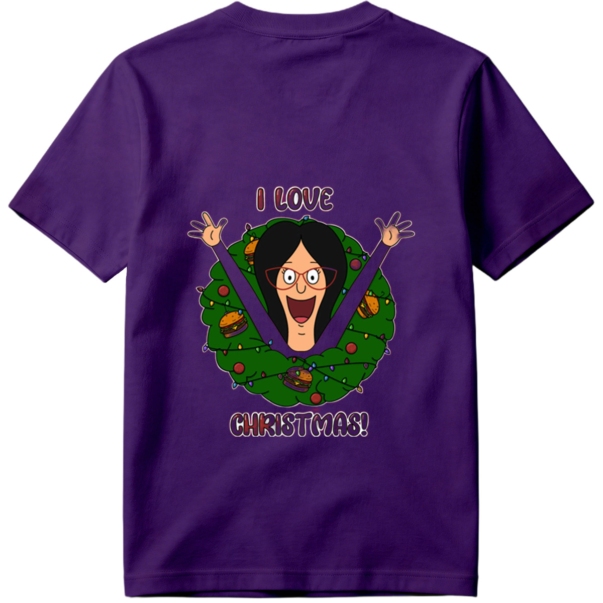I Love Christmas - Morticia Addams Style - Tee