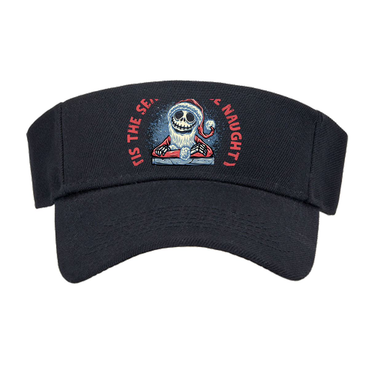 Jack Skellington as Santa: 'Tis the Season to Be Naughty -  Visor cap