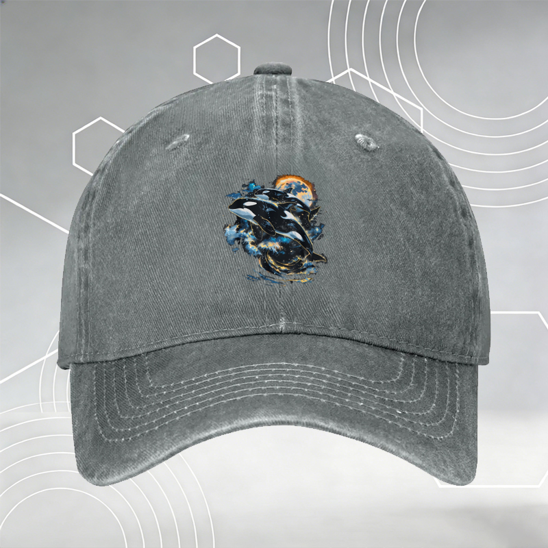 New Baseball Cap with Chicken and Cow Police Arresting Chef Print - Unisex Adjustable Hat for Casual Wear, Outdoor Activities, and Fun Gifts - Perfect for Adults and Teens Who Love Humor and Pop Culture
