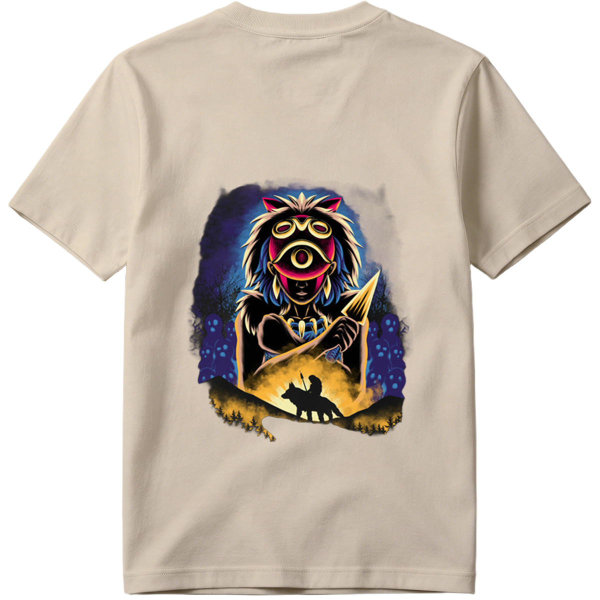 The Legend of Zelda: Mipha and the Wolf Rider - Tee