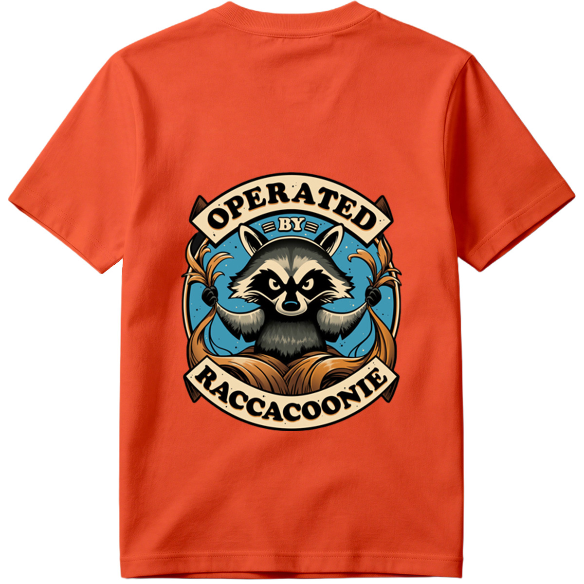 Operated by Raccacoonie - Tee