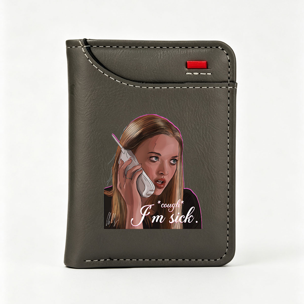 Woman on Phone Saying 