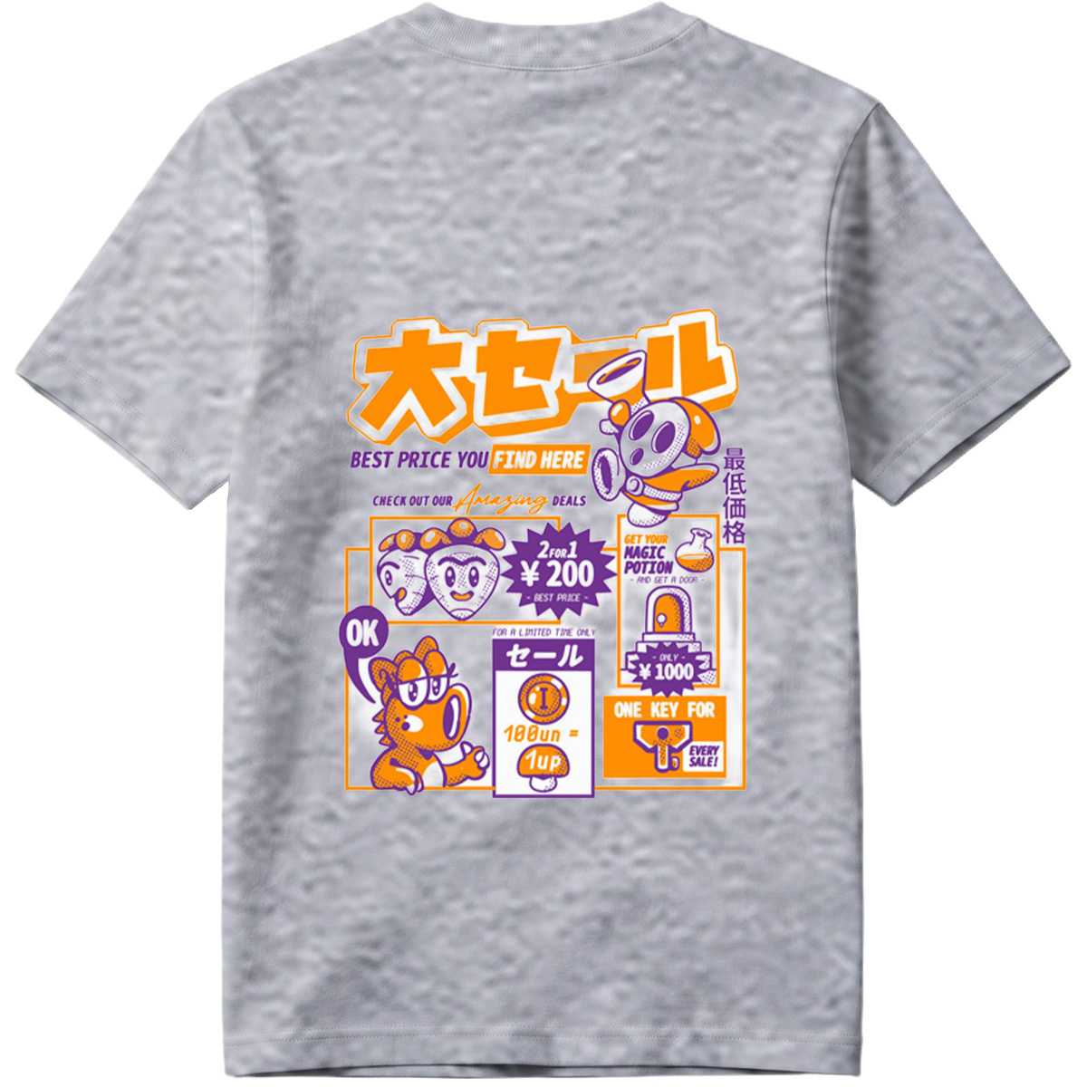 Kirby and King Dedede Big Sale Adventure - Tee