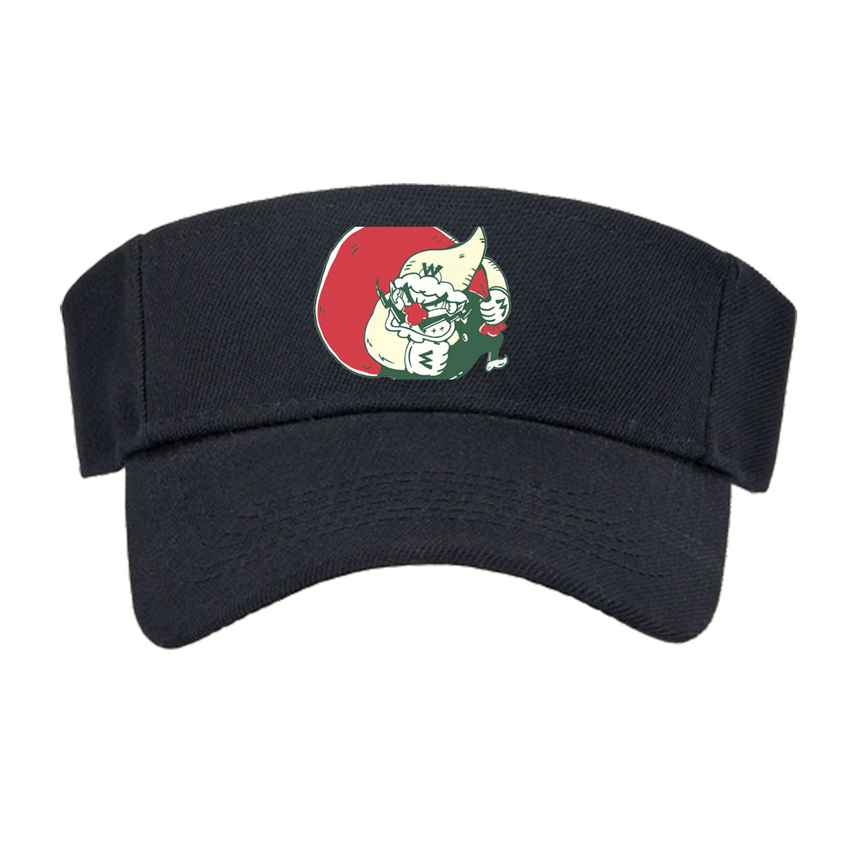 Been Naughty: Santa with a Mischievous Twist -  Visor cap