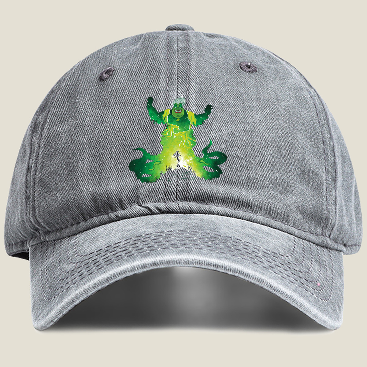 The Little Mermaid: Ursula's Shadow - Washed Denim - Baseball Cap