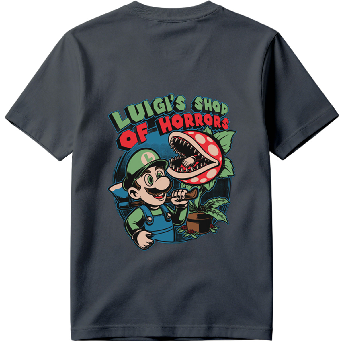 Luigi's Shop of Horrors: Luigi and Piranha Plant - Tee