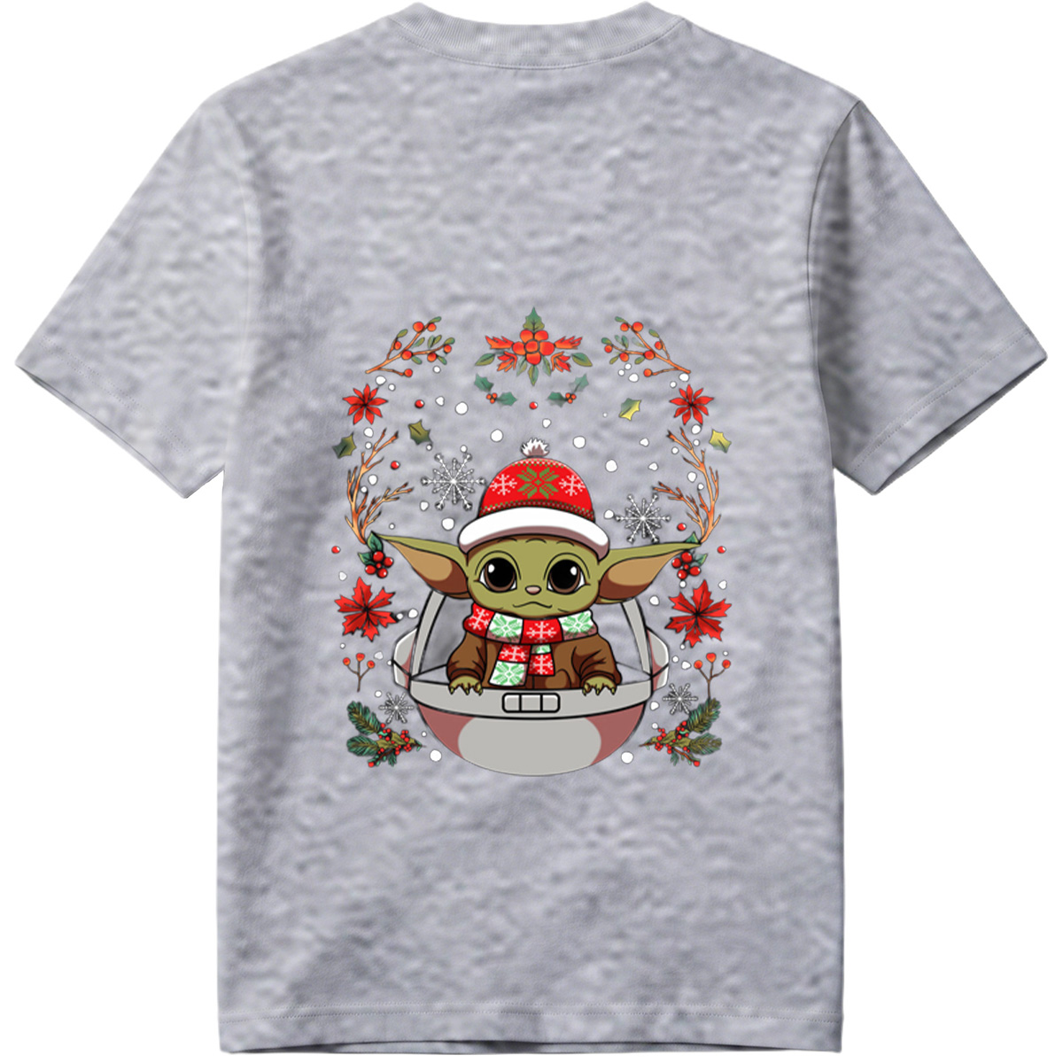 Baby Yoda Christmas Design - Tee