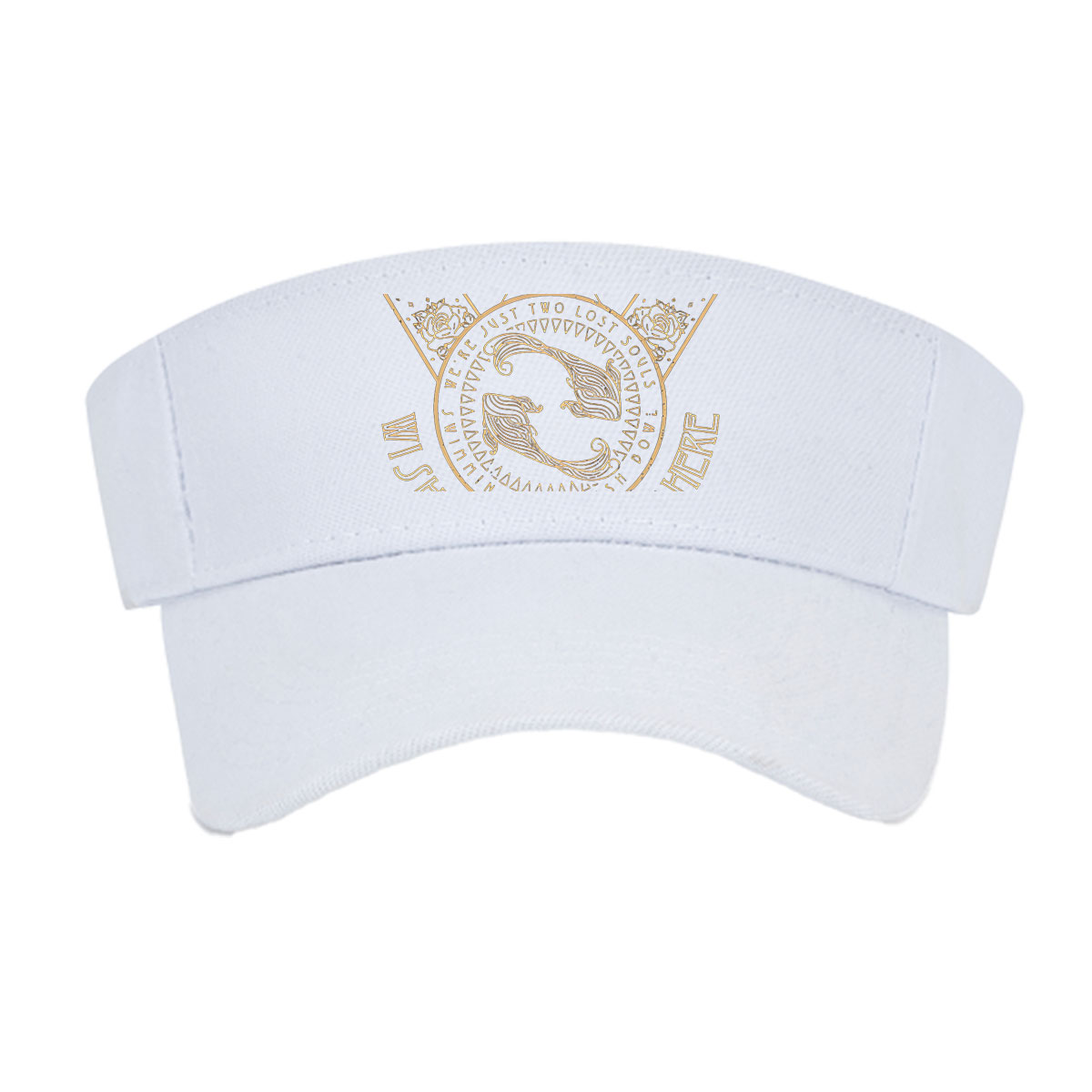 Wish You Were Here: Two Lost Souls Swimming in a Fishbowl Since 1975 -  Visor cap