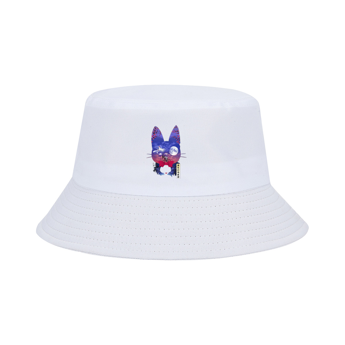 Kiki's Delivery Service - Kiki and Jiji under the Moon - Fisherman's Hat