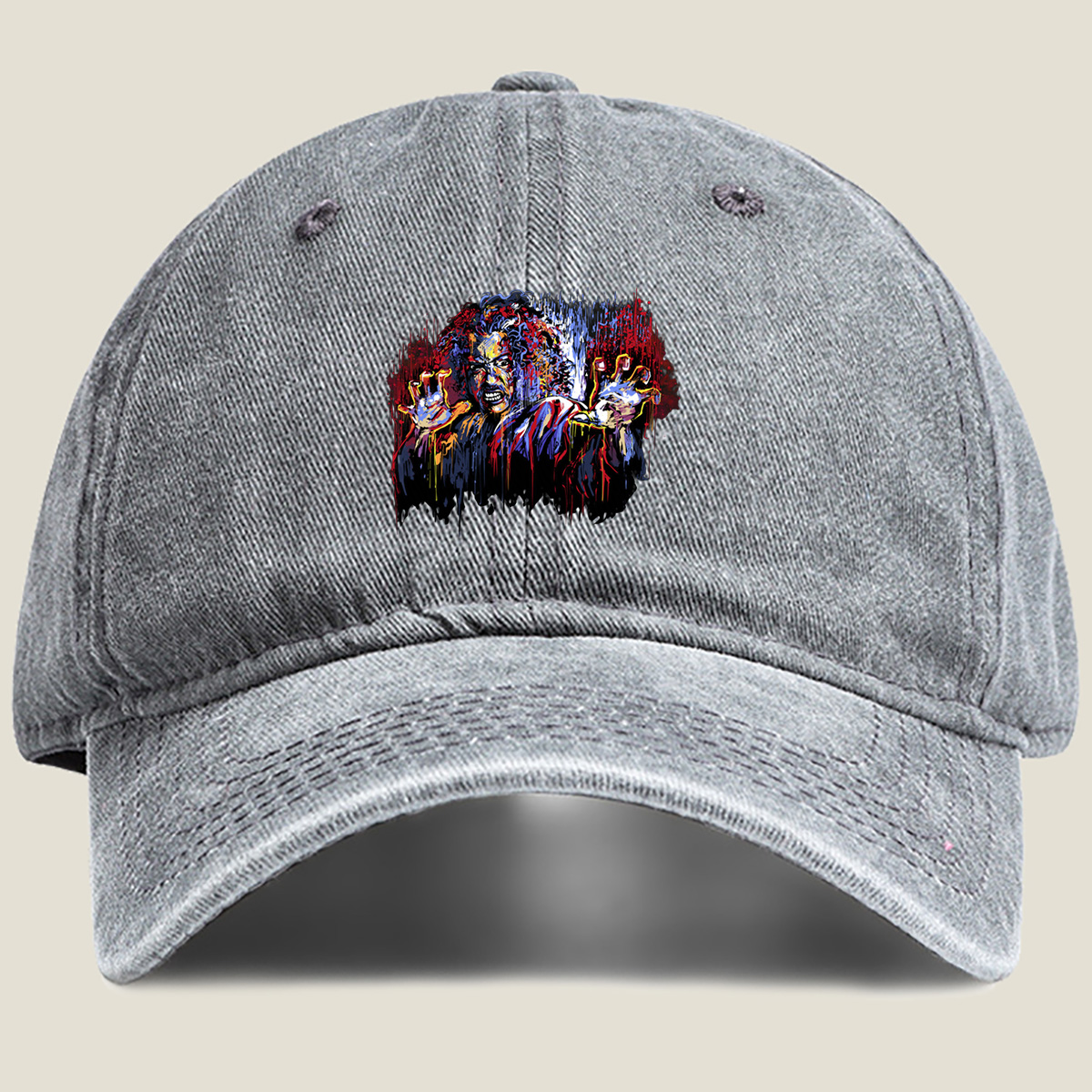 The Joker: Chaos Unleashed - Washed Denim - Baseball Cap